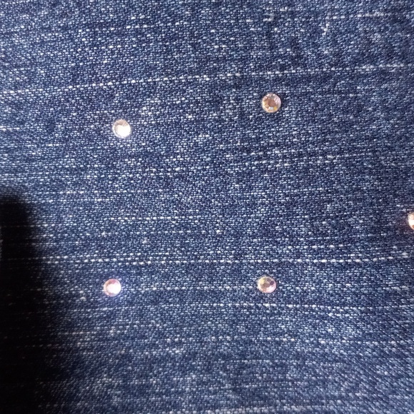 Women's Blue Denim Jean Jacket - Picture 8 of 11